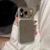 Чехол-защита для пленки камеры с блестящим градиентом для iPhone 1 16 17 Pro Max 13 14 17Pro, противоударный, с большим окном, Bling