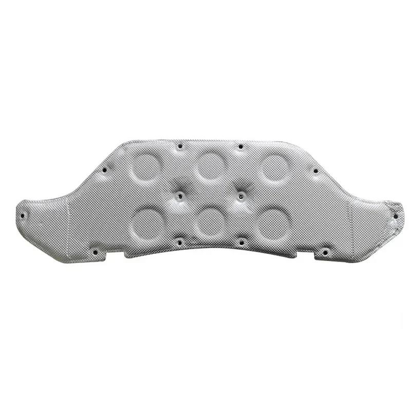 For Mercedes-Benz GLA H247 2020 Car Front Engine Hood Insulation Cotton Pad Sound Heat Mat Foam Soundproof Cotton with Buckle Heat Shields 2