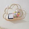 Storage Shelf Metal Wall Mount Shelf Rack Home Decor Home Decoration Holder Storage Organizer Cloud Shape Diy