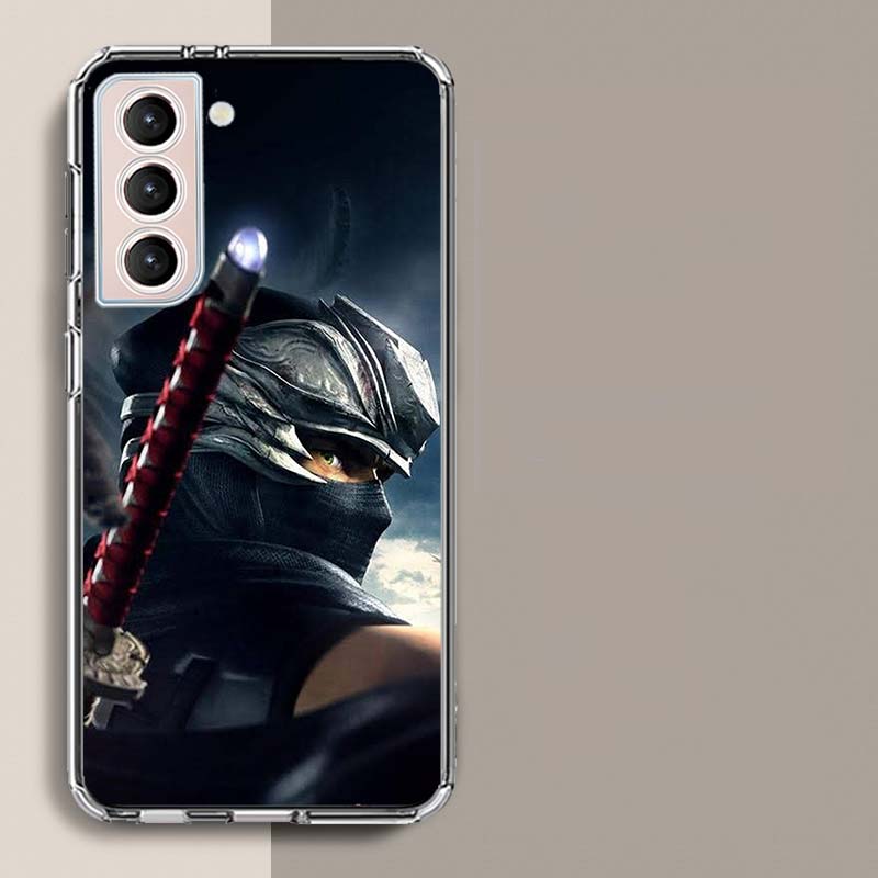 Чехол для телефона N-Ninja Gaiden NG4 для Samsung Galaxy S25 Edge S24 S23 FE S21 S20 S10 Plus S22 S26 Ultra Чехол Прозрачные Чехлы TPU Capa S