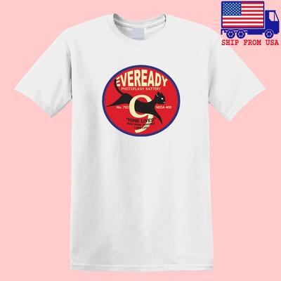 Eveready Battery Men's White Size S-5XL