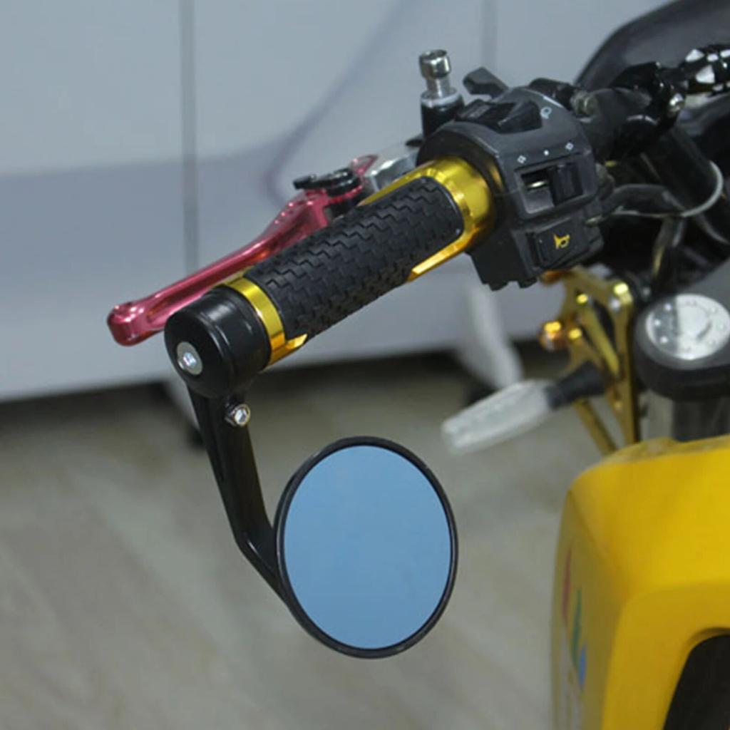 Для Husqvarna Svartpilen 401 250 701 синее стекло заднего вида, круглый руль, боковые зеркала заднего вида, аксессуары для мотоциклов