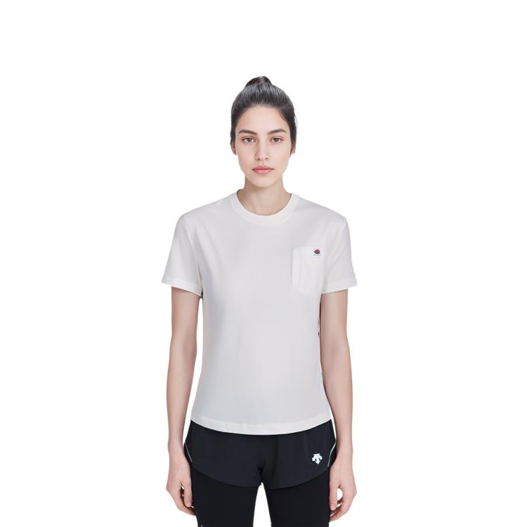 Dickies Повседневная белая футболка с нагрудным карманом Унисекс топ DK012306C4D