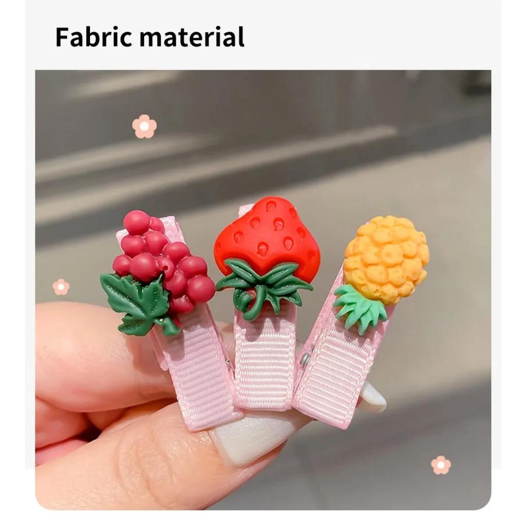 Набор из 30 штук детских заколок для волос, мультяшные бантики, заколки для волос для девочек-цветочниц, милые детские заколки, заколки-автоматы, детские аксессуары для волос