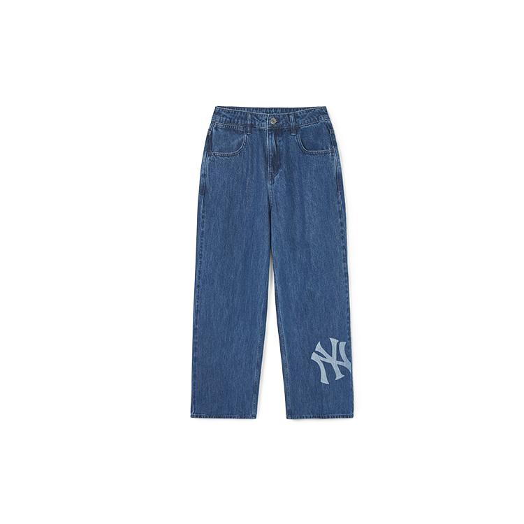 Новые джинсы MLB New York Yankees женские синие 3FDPB0741-50INS