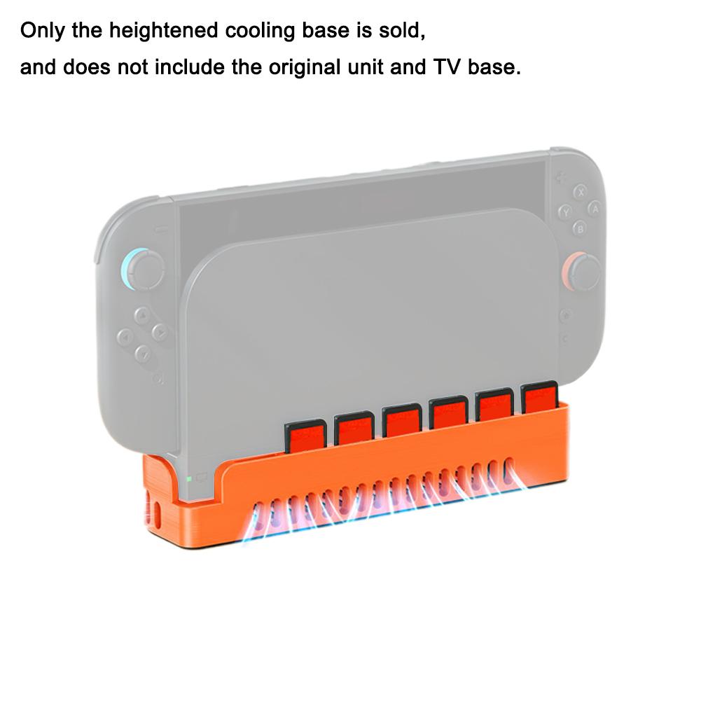 Heat Dissipation Base For Switch 2 Host Cooling Fan Base NGC HUB Expansion NS 2 Large Wall Bracket For Gaming Consoles