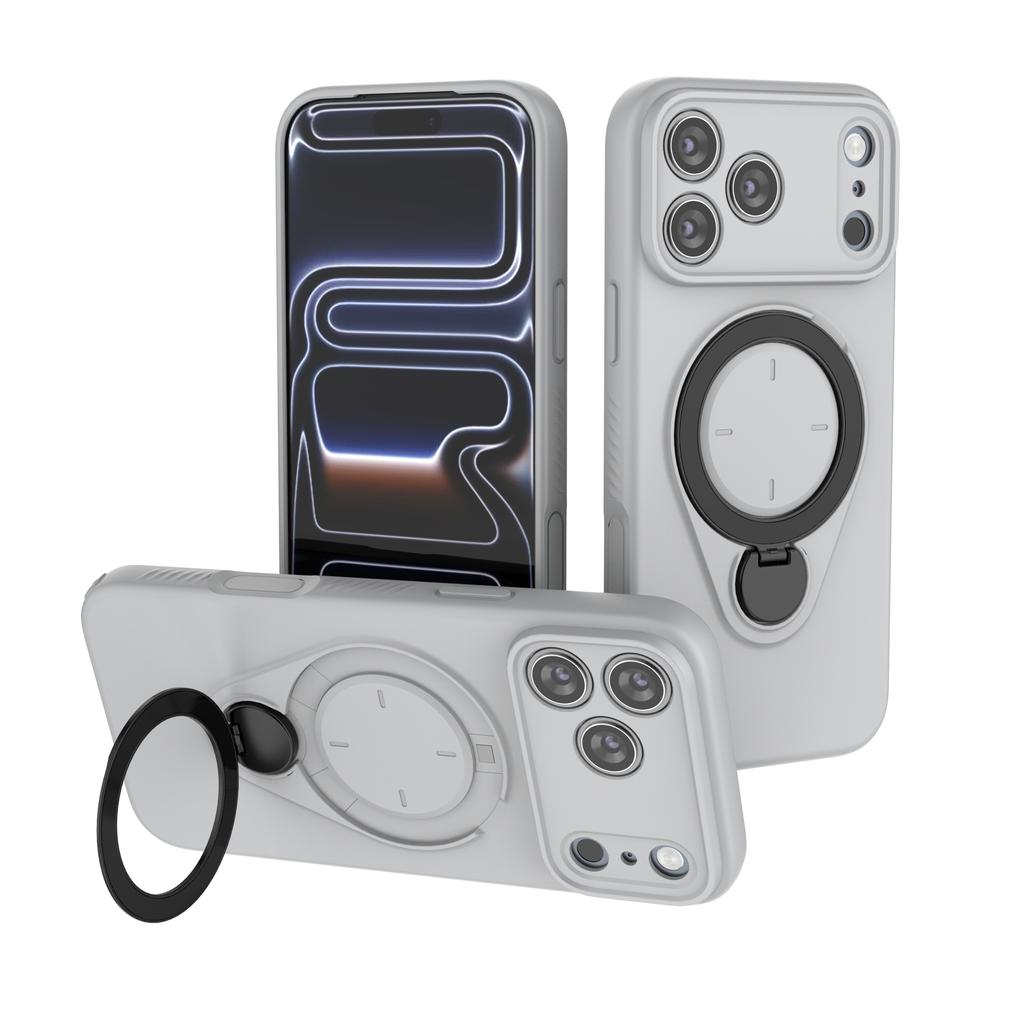 Магнитная подставка с вращением на 360° Для чехла телефона Magsafe Для iPhone 17 16 Pro Max Air 17Pro 16Plus Бронированный Ударопрочный Защитный Чехол