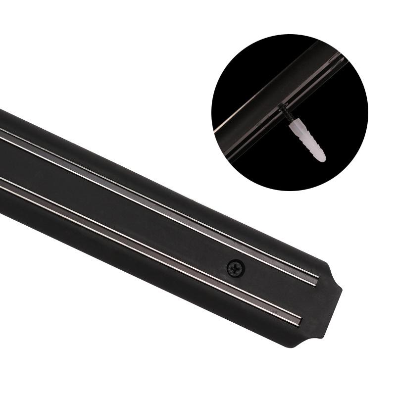 Настенный держатель для ножей из нержавеющей стали, магнитный, сильный, мощный, кухонный/барный, надежная стойка для хранения ножей, магнетизм