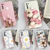 For Vivo Y55 Y91C Y91 Y78 Y67 Y73 Y75 Y50 Clear Phone Case Pretty Tulip Pattern Soft Silicone Upgraded Anti Slip Protective Shell For Vivo Bumper Bags