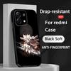 Нагумо Йоичи Япония Аниме Крутой Мужчина Чехол для Телефона Для Redmi Note 14 13 12 11 Pro Plus S 5G 14C A3 Мягкий Черный Чехол для Телефона