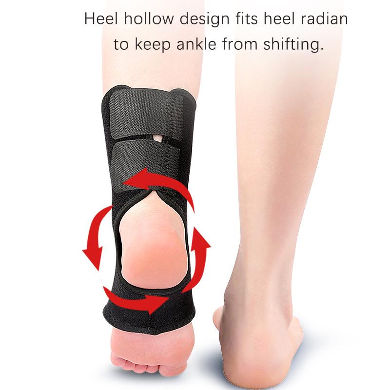 1 Pc Ankle Brace Guard For Ankle Support Ankle Wrap Compression Sprain Tendonitis Heel Pain Relief For Women Men Fitness