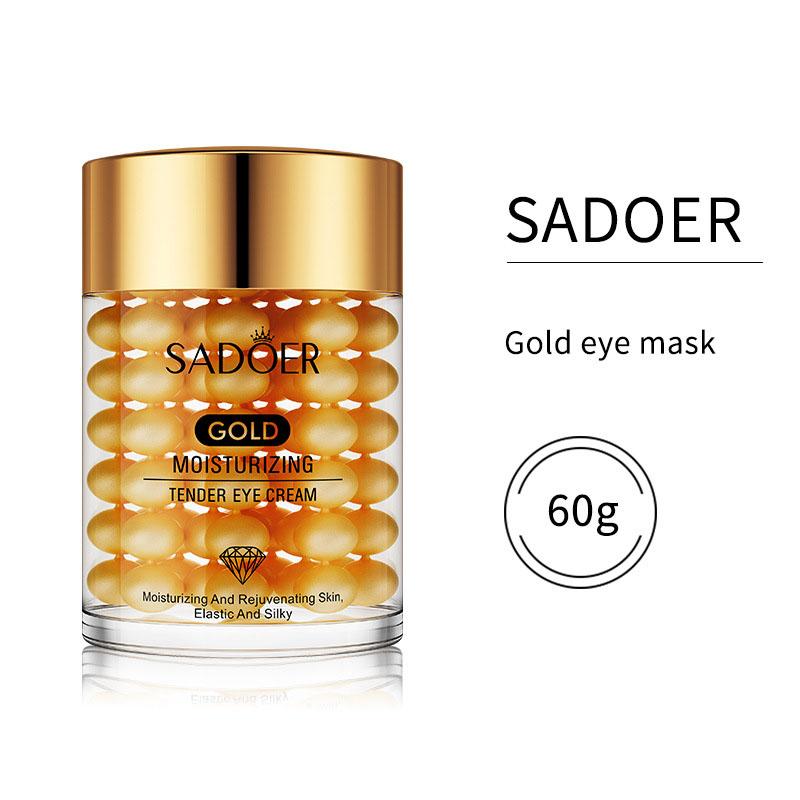 SADOER Golden Eye Cream Крем для глаз с гиалуроновой кислотой, увлажняющий крем для глаз против морщин и против старения