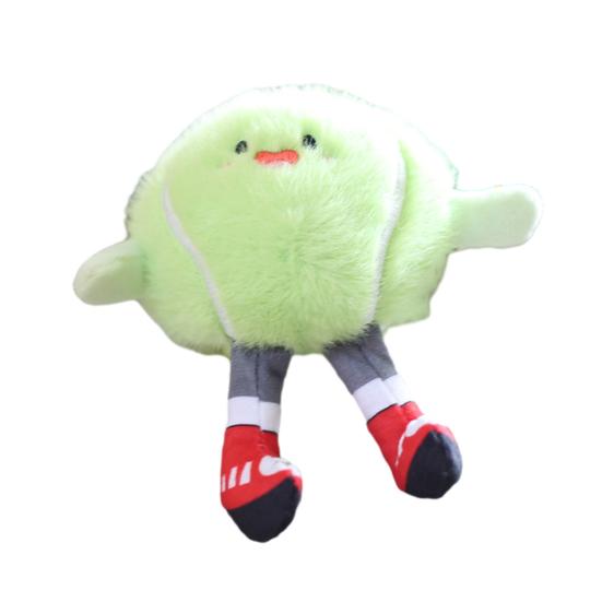 Doll Pendant Hanging Decoration Sports Theme Design Soft Plush Fabric Doll Charm Soccer Basketball Badminton Styles Doll Toy