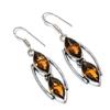 Honey Topaz Gemstone 925 Sterling Silver Gift Jewelry Earring 2.17"