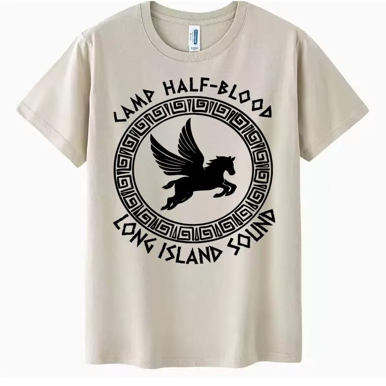 2026 Spring summer Trendy Graphics Men Women Harajuku Clothing Camp Half Blood Fashion TShirt Short Sleeve Tops Streetwear