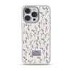 Изысканный фиолетовый цветочный принт Чехол для телефона для iPhone 17 16e 16 15 14 13 12 11 Air Pro Max X XR XSMAX 8 7 Plus Роскошная прозрачная крышка
