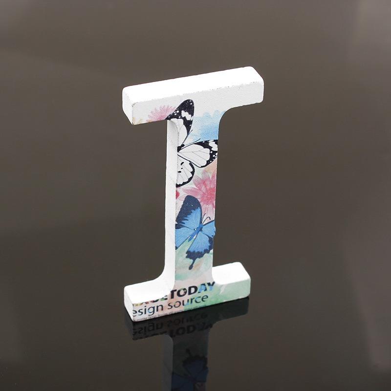 Wooden Alphabet Craft Letters Plaque Home Wedding Nursery Party Decoration