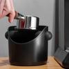 1 Coffee Grounds Trash Can Coffee Tapping Box with Shock Absorption and Durability, Detachable Tapping Rod and Anti Slip Base