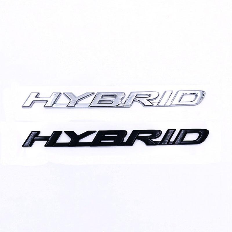 Car HYBRID English Letter Stickers for Lexus ES ES200 ES260 RX NX Hybrid Rear Door Side Fender Modified Accessories Decorative AEO1