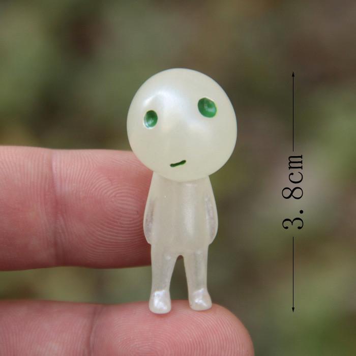 Cute Cartoon Sitting Posture Standing Elf With Night Light Function Mini Modelfor Office Desk And Collection Use