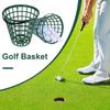 Large Capacity Golf Range Basket High-Temperature Resistance Golf Ball Carrying Bucket Golf Ball Storage Container with Handle