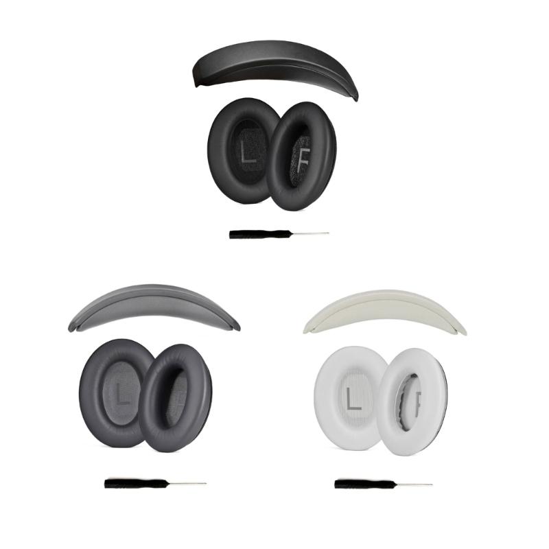Стильная амбушюра для наушников QC35 QC35II QC45 QCSE, оголовье, обеспечивающее длительный комфорт и превосходное качество звука