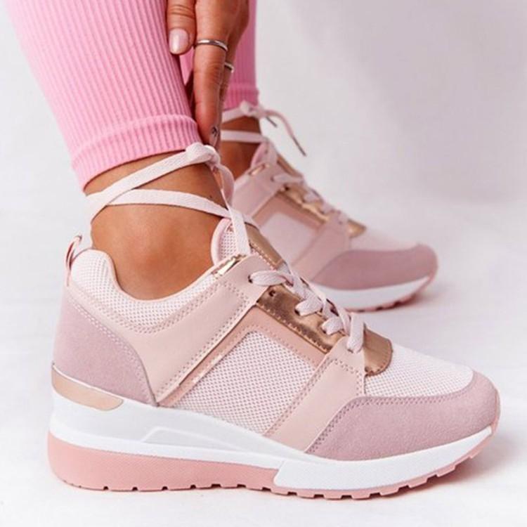 Sponge Cake Sole Walking Casual Sports Shoes, Single Shoe