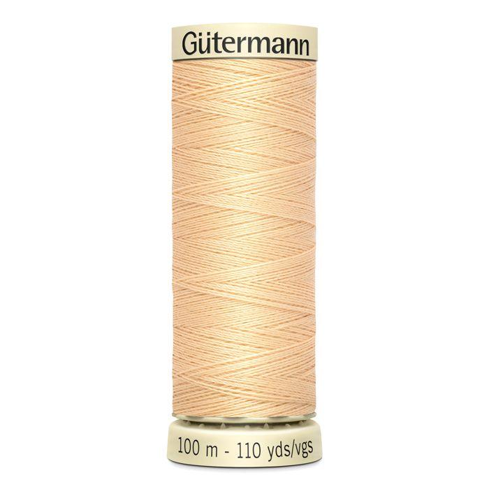 Fil à coudre 100% polyester Gutermann 1 Bobine - Att 6 - thé - 788988-6