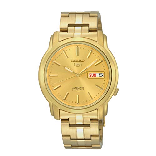 Seiko 5 Seiko 5 Реимпортированные Автоматические Мужские Часы SNKK76K1 Золотые Реимпортированные [Параллельный Импорт].