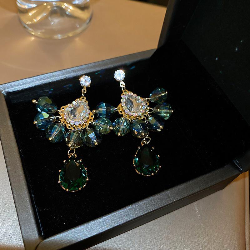 Этнические геометрические серьги-капли с кисточками: Ретро-дизайн с нишевым темпераментом и высококлассным ощущением в национальном стиле