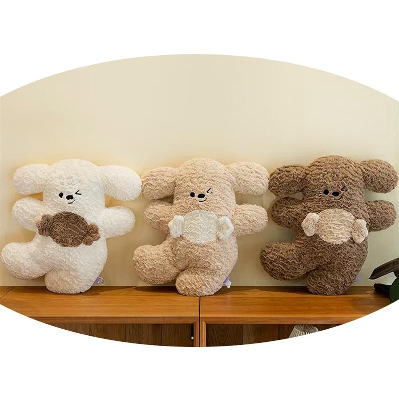 Plush Toy Puppy Cute Padded Dog Pillow Doll