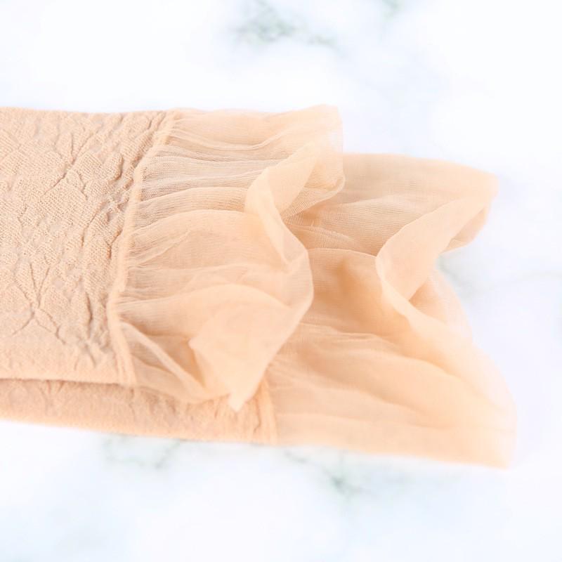 Чулки кружевные невидимые средней длины: Женские тонкие кружевные короткие чулки весна-осень