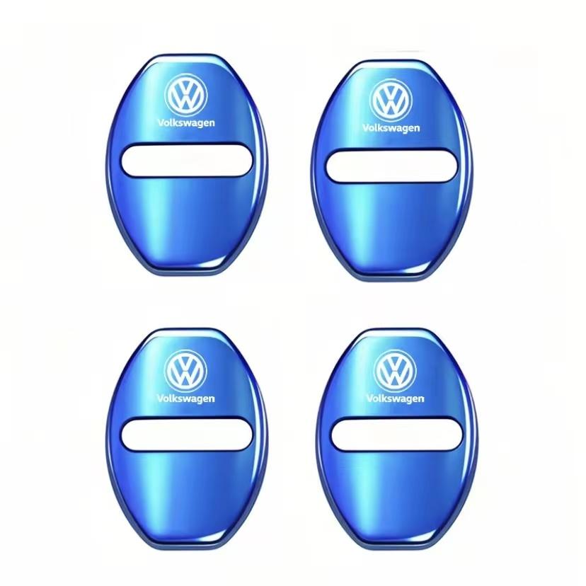 Zinc Alloy Car Door Lock Buckle Cover Protective Covers For VW GTI Polo Golf Passat Tiguan Jetta T-ROC Touareg Taigo CC Hub Cap EC1IY6