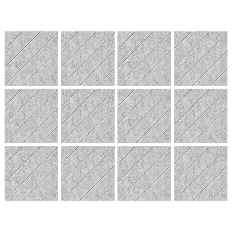 12шт акустическая пенопластовая настенная плитка звукоизоляционная пенопластовая панель акустическая обработка настенная плитка для тихих учебных помещений и библиотеки