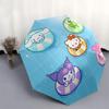 Sanrio Automatic Opening and Closing Parasol Compact Travel Umbrella with 8 Ribs for Women and Men Ideal Birthday/Christmas Gift, Outdoor Ac
