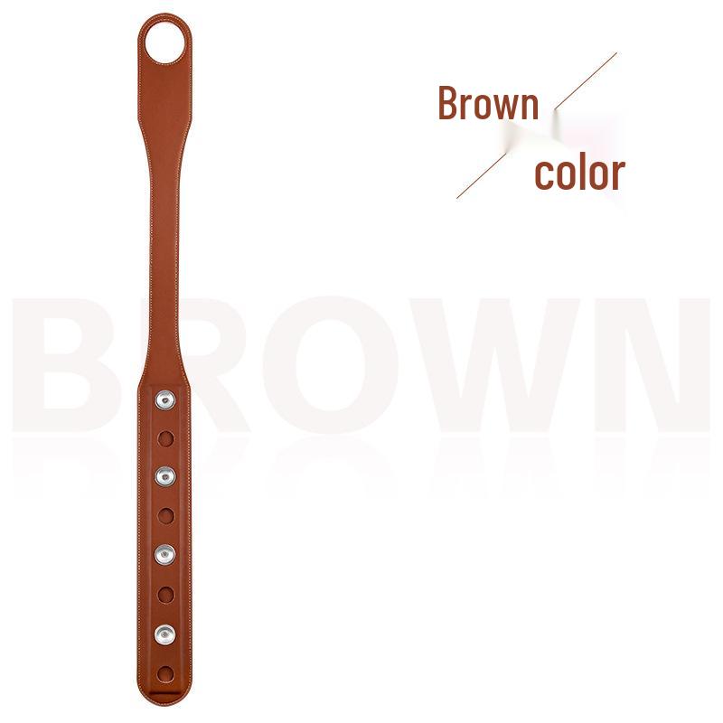 ROCKHOUSE Wide Leather Non-slip Violin Mat with Professional Strap and Accessories