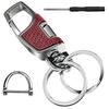 Roseddy FT-QCYSG Брелок, Автомобильный, Брелок для ключей, Мужской, Стильный, Популярный, Карабин, Органайзер для ключей, Металлический, Прочный, Мотоциклетный,