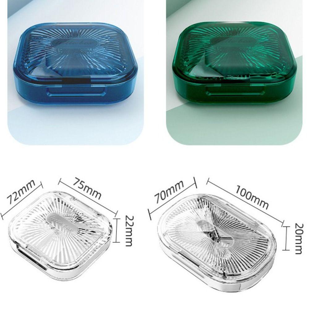 Новый держатель для коробок Прозрачная коробка для хранения зубных протезов Коробка для брекетов Футляр для зубных протезов Контейнер для каппы