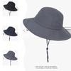 Summer Hat Fisherman Hat Men and Women Sun Protection Hat Outdoor Men's Fishing Hat Thin Quick Drying Hat Thin Waterproof