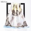 High-quality Luxurious Silk Scarves Headband Scarfs Neck Scarf For Women Chain Silk Scarf Women's Decorative Shawl