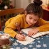 Christmas Ballpoint Pens 10-in-1 Retractable Cute Santa Snowman Pens Festive Writing Tool for Kids School Supplies