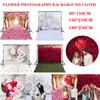 Flowers Image Photography Background Vinyl Baby Photo Studio Props 3x5ft 5x7ft 6x8ft