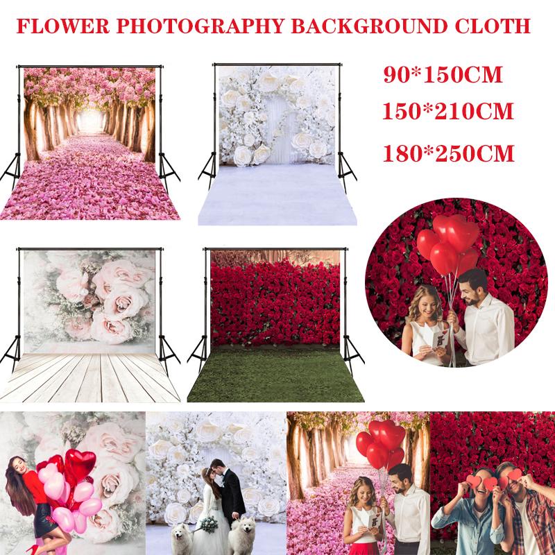 Фон для фотосъемки с цветами, виниловый реквизит для детской фотостудии 5x3 фута, 7x5 футов, 8x6 футов