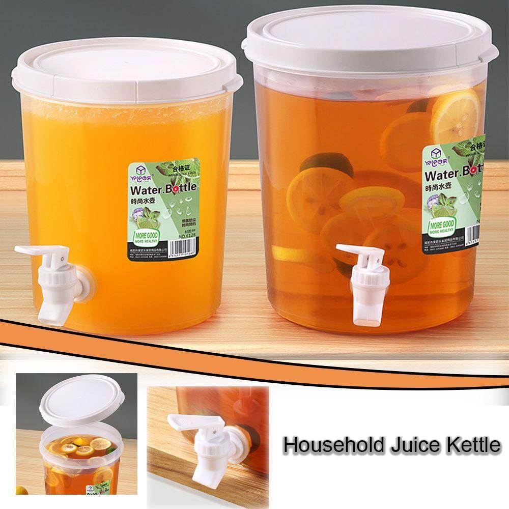 Faucet Household Juice Kettle Lemonade Stand Drink Dispenser New Refrigerator Cold Water Kettles