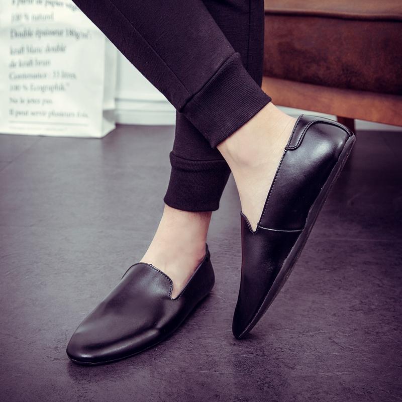 Итальянская мужская обувь для отдыха на открытом воздухе, повседневные, люксовые брендовые мужские мокасины из натуральной кожи, мокасины на плоской подошве, мужские дышащие туфли-лодочки слипоны, стр. 4