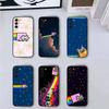 Милый Чехол-Телефон Кот N-Nyan Силиконовый Мягкий Для Samsung Galaxy A73,A72,A71,A70,A53,A52,A51