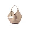 Female Bag Bucket Bag Niche Large Capacity Advanced Sense Head Layer Cowhide Handbag Basket Bag