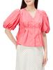 Женская блузка с пышными рукавами Snidel SWFB222069 Розовый F