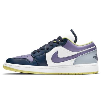 Женские кроссовки Air 1 Low Se 'Mismatched Purple Magenta' Jordan DJ4342-400