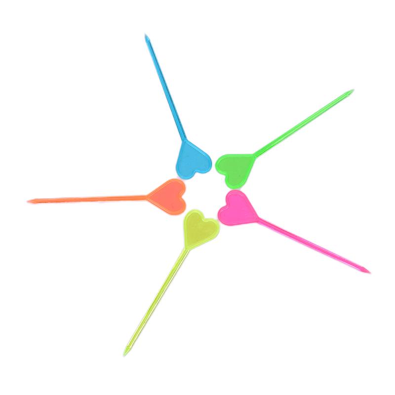 Одноразовые пластиковые вилки. Шпажки для канапе, 50 шт